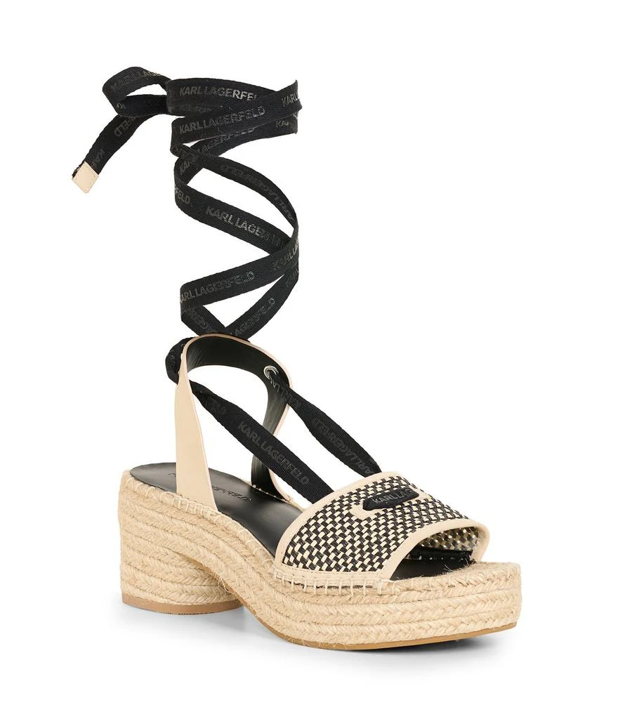 Karl Lagerfeld Paris FLORENCE LOGO STRAP ESPADRILLE 1