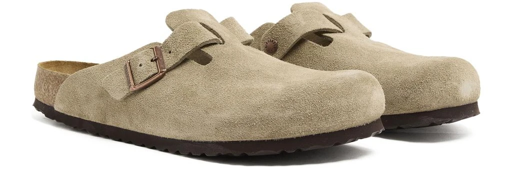 Birkenstock Boston suede leather clogs 3