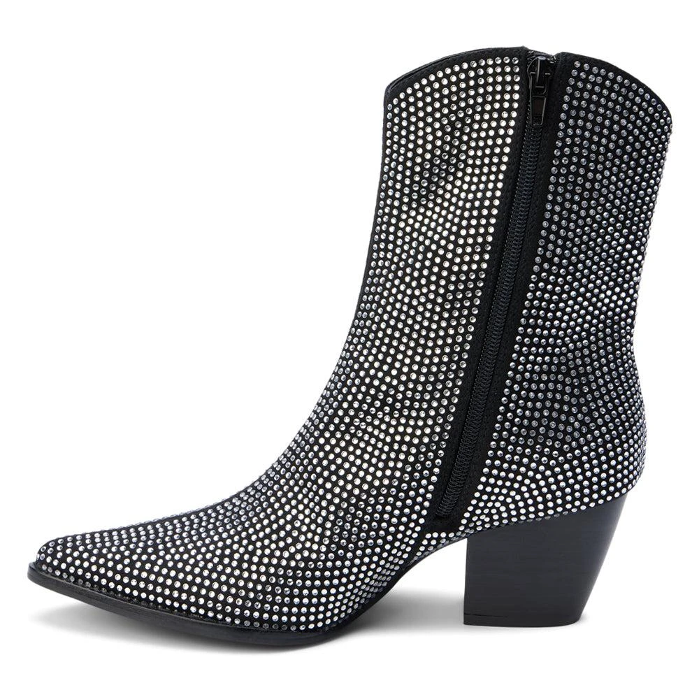 COCONUTS by Matisse Hazel Rhinestone Pointed Toe Zippered Booties 3
