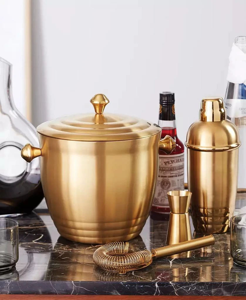 Lenox Tuscany Classics Gold-Tone Cocktail Shaker Set 3