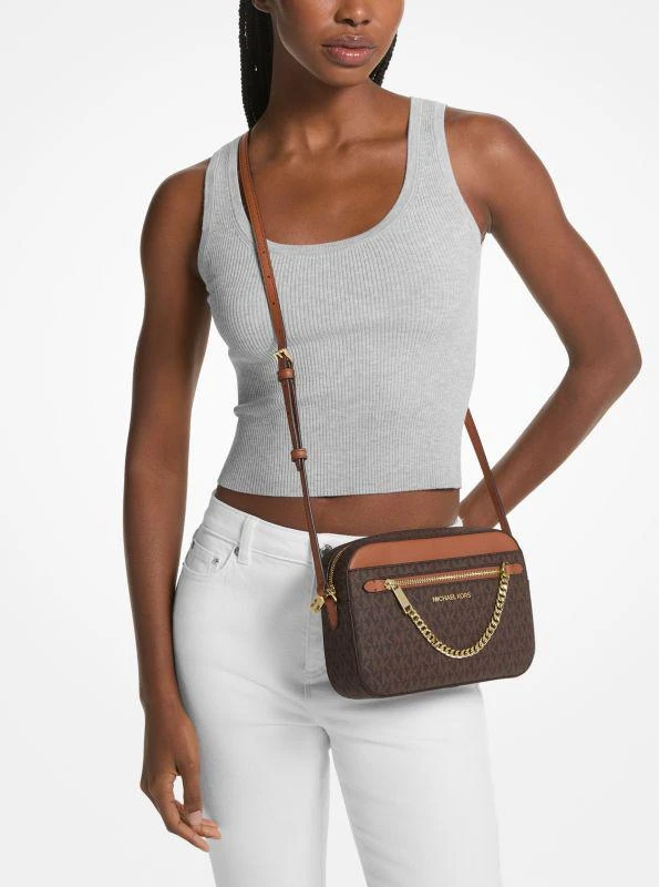 Michael Kors Jet Set Large Logo Crossbody Bag 4