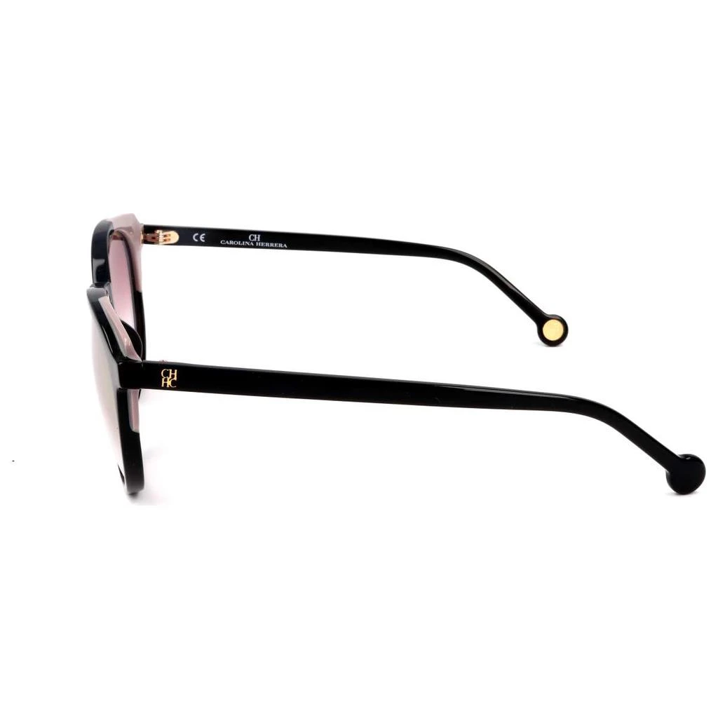 Carolina Herrera Carolina Herrera Women's Black Round Sunglasses 3