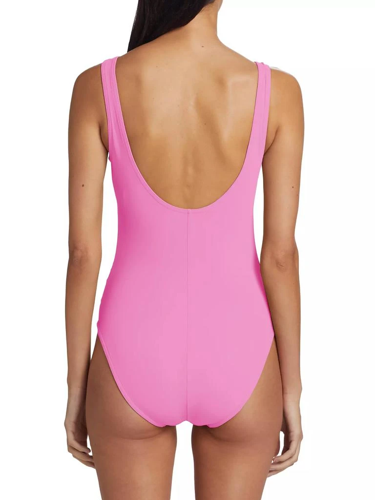 Karla Colletto Swim Smart V-Neck Underwire Swimsuit 4