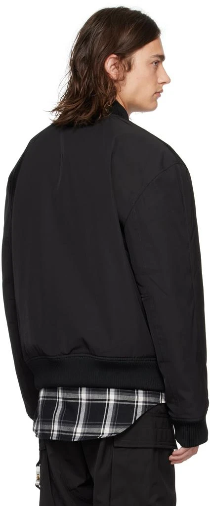 1017 ALYX 9SM Black Embroidered Bomber Jacket 3