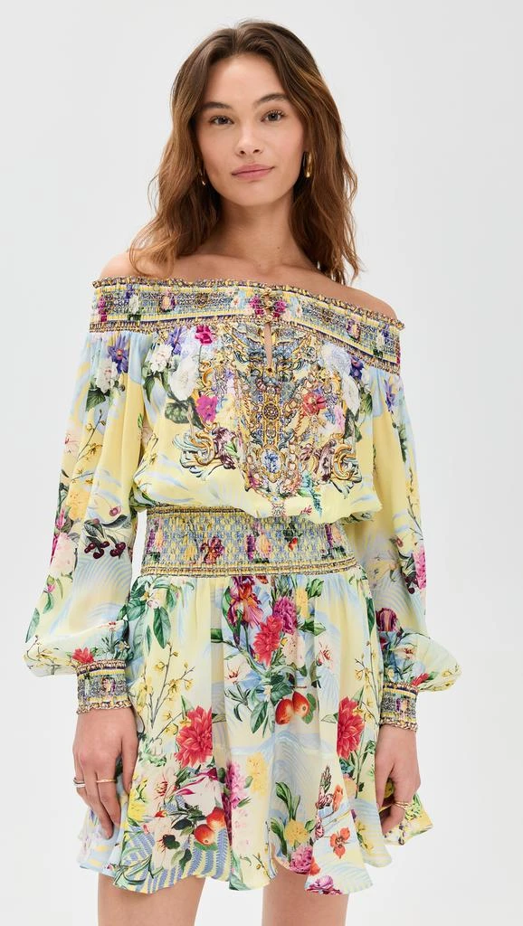 Camilla Off Shoulder Short Dress 6
