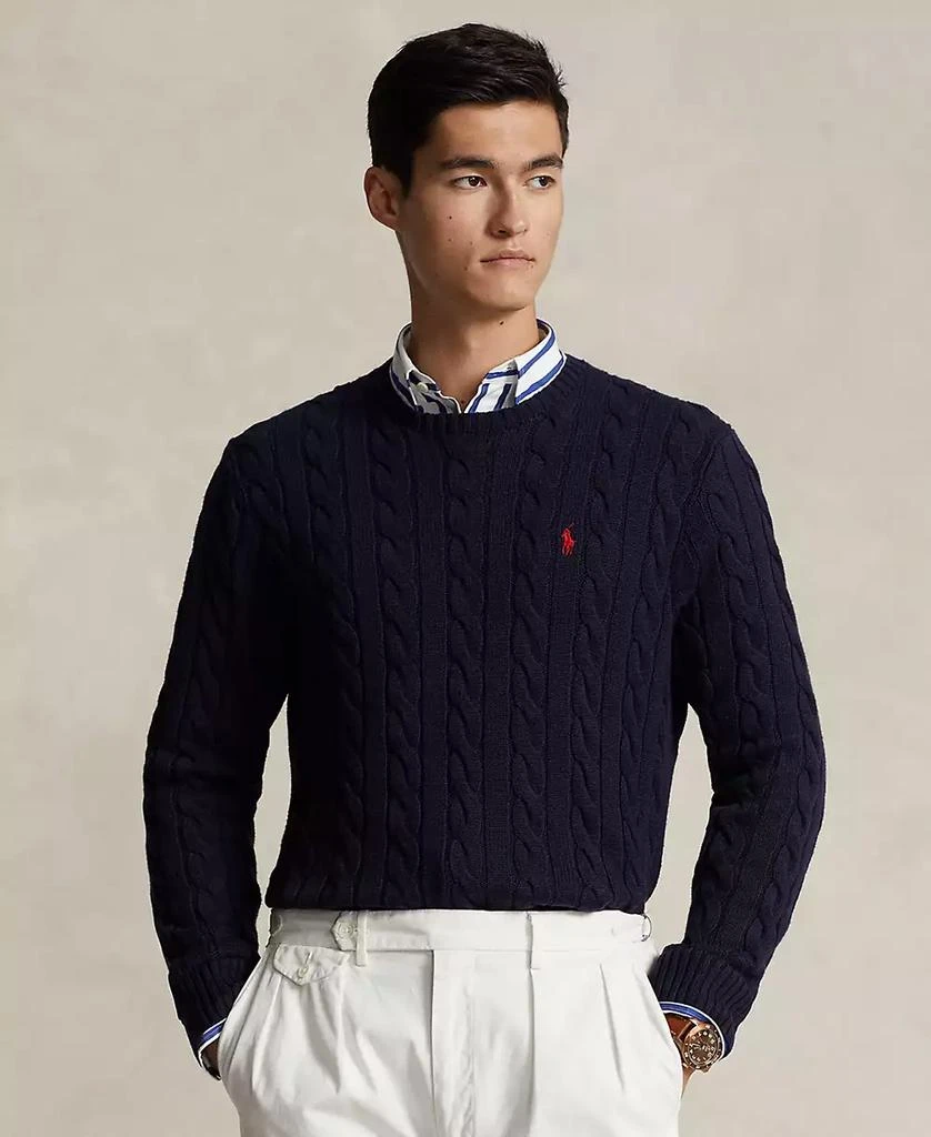 Polo Ralph Lauren Men's Cable-Knit Cotton Sweater 1