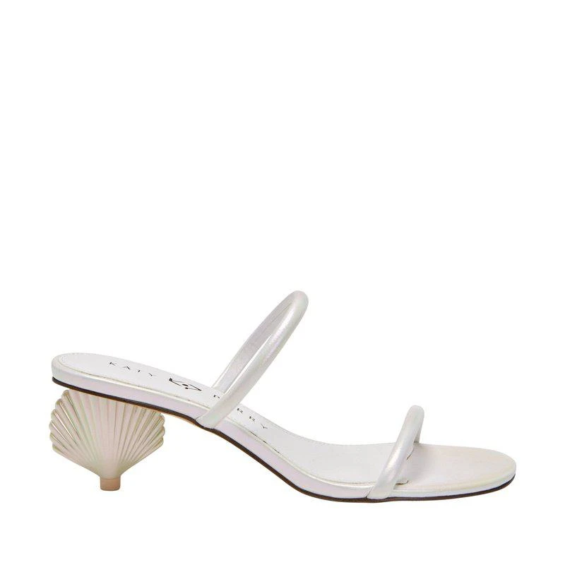 Katy Perry The Scalloped Shell Sandal Optic White 1