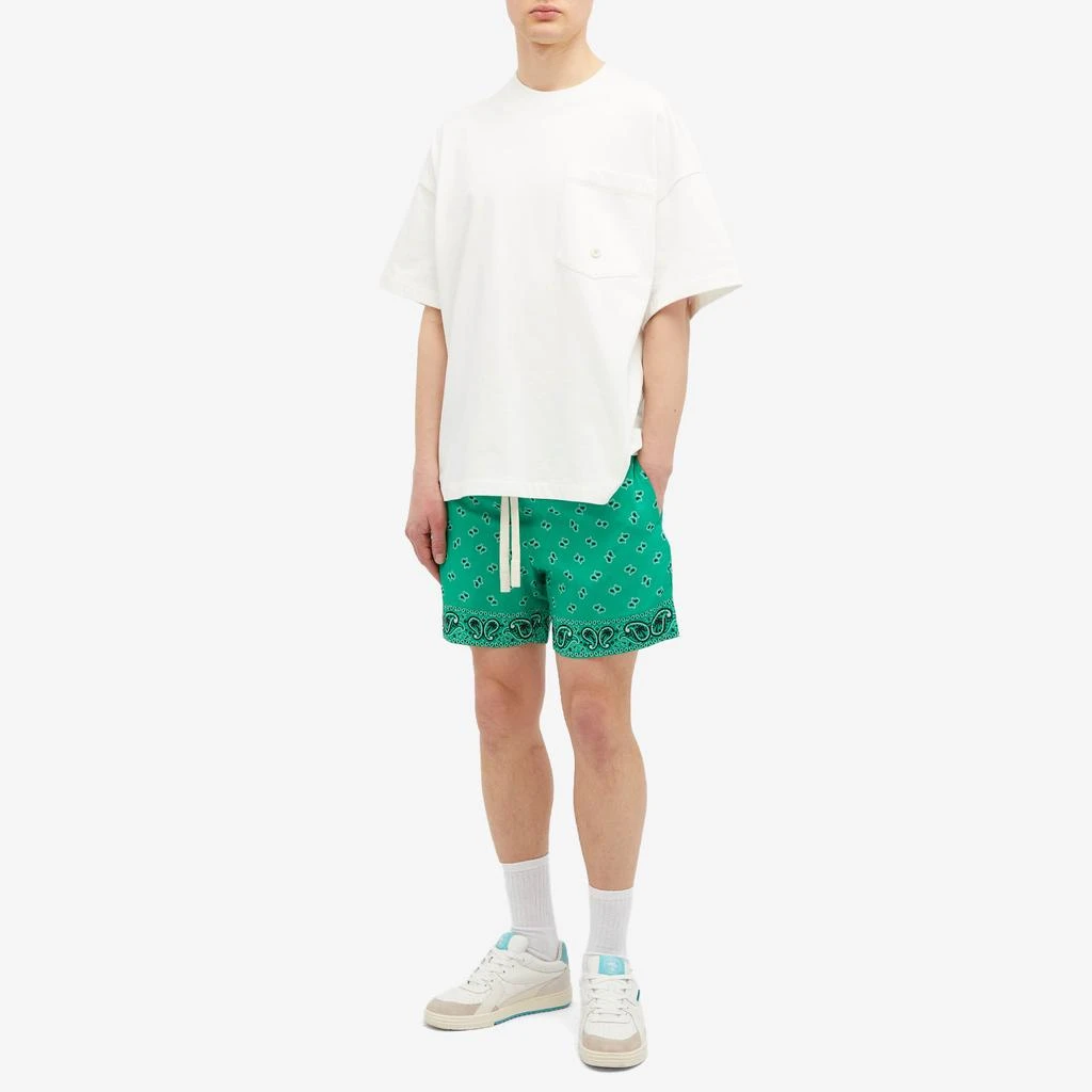 Palm Angels Palm Angels Paisley Shorts 4