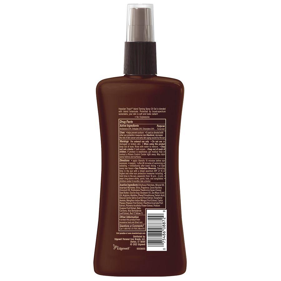 Hawaiian Tropic Protective Tanning Oil Spray Sunscreen SPF 15