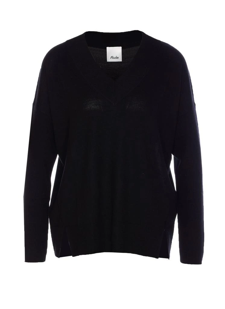 Allude Allude V-Neck Sweater 1