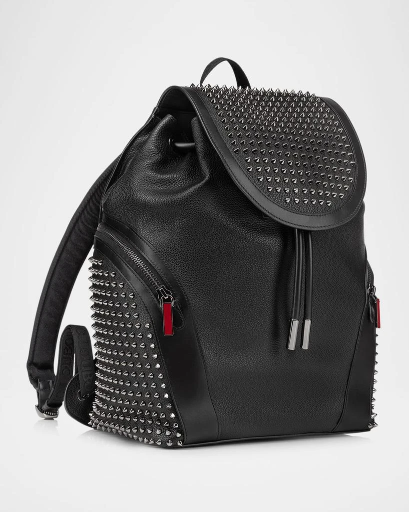 Christian Louboutin Men's Funky Spikes Leather Backpack 4