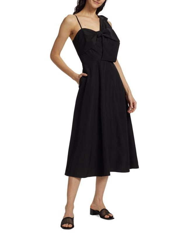 navy blue dress for baby girl Tahari by Arthur S. Levine Seamed A-Line main image 1