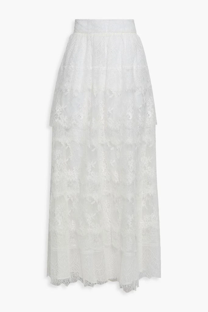 Valentino Tiered lace maxi skirt 1