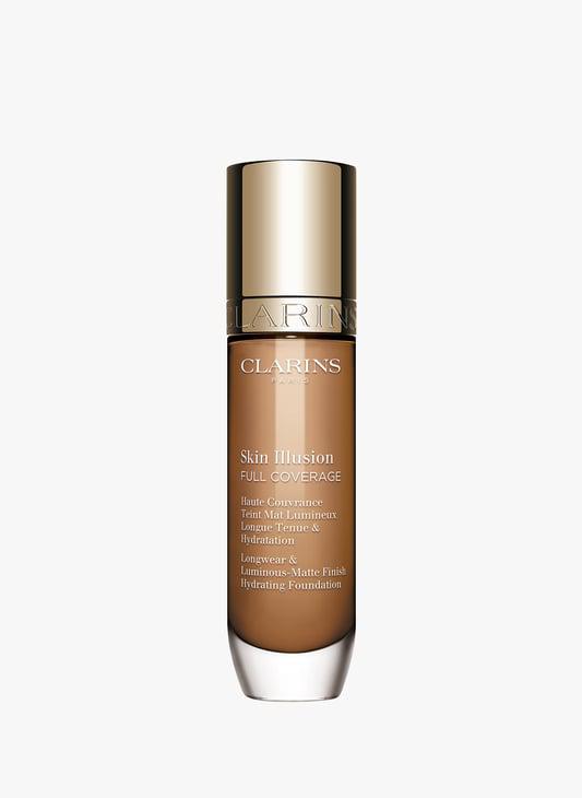 Clarins Skin Illusion Full Coverage - Haute Couvrance Teint Mat Lumineux Longue Tenue  Hydratation