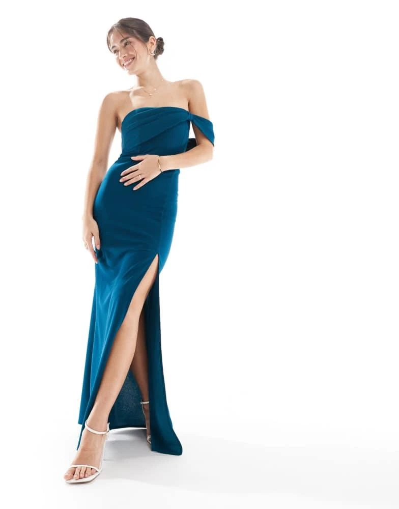 TFNC Bridesmaids asymmetric bardot maxi dress in teal On Sale Now with Up to 10% Off | Discover Exclusive Deals & Savings at BeyondStyle Authentic TFNC Home|women with Limited-Time Discounts, TFNC Bridesmaids asymmetric bardot maxi dress in teal On Sale Now with Up to 10% Off | Discover Exclusive Deals & Savings at BeyondStyle Authentic TFNC Home|women with Limited-Time Discounts,