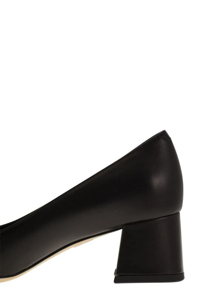 Tod's Tod'S Leather Pumps With Chain 7