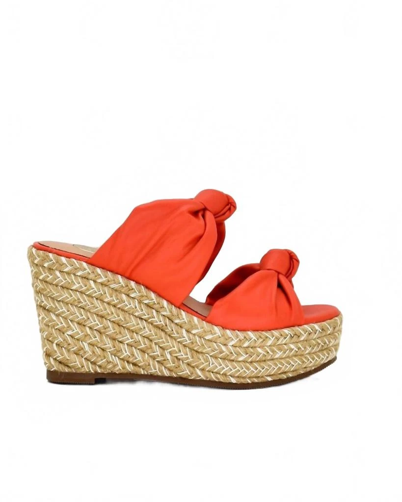 Exe Women's Valeria Wedges In Coral 1