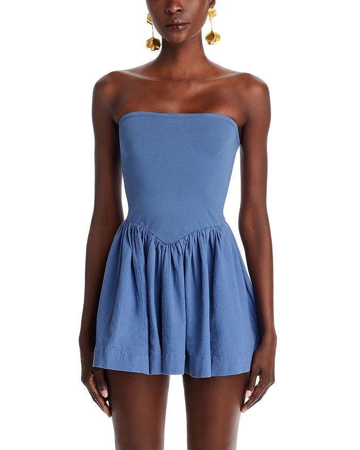 Free People Free People Onda Drop Waist Mini Dress 7