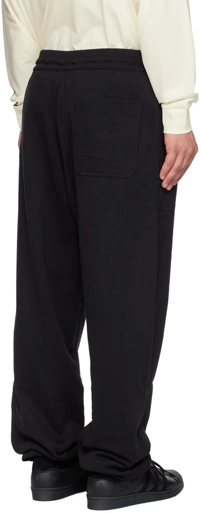 Y-3 Black Elasticized Sweatpants 3