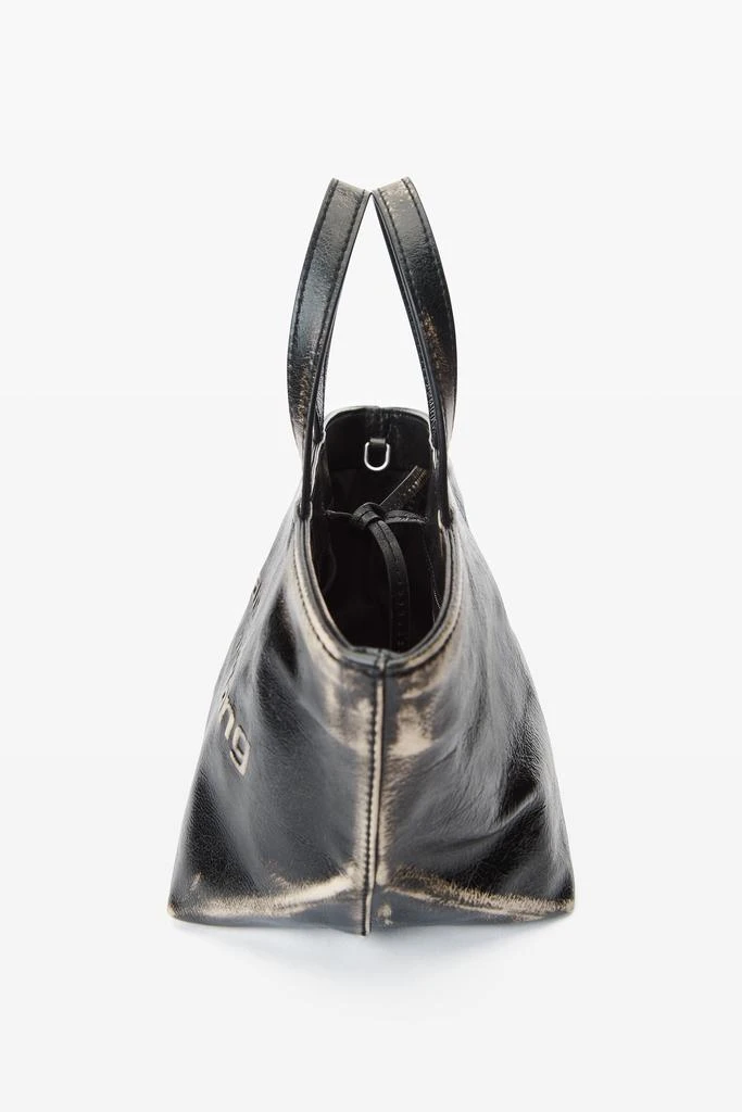 Alexander Wang punch small tote bag in brushed-effect leather 4