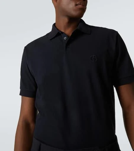 Giorgio Armani Cotton-blend polo shirt 5