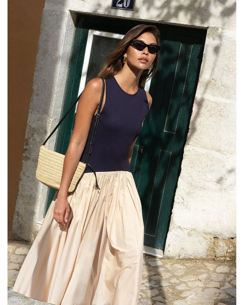 French Connection Kayle Jia Mix Midi Dress 7