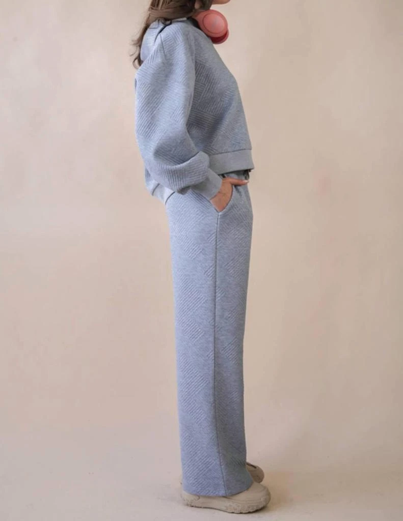 VERY J Very J - Textured Casual Comfy Set 3