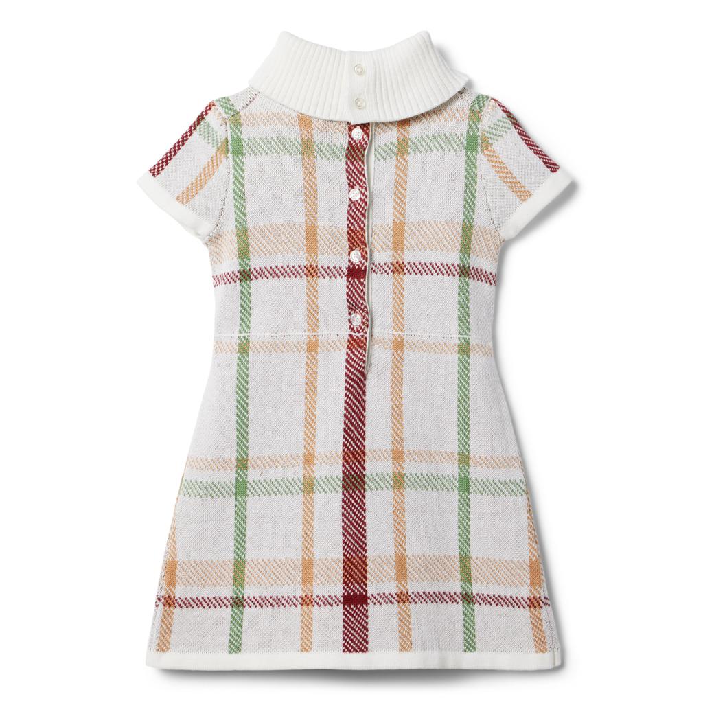 Janie and Jack Plaid Sweaterdress (Toddler/Little Kids/Big Kids)