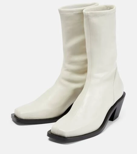 Jonathan Simkhai Livvy faux leather ankle boots 5