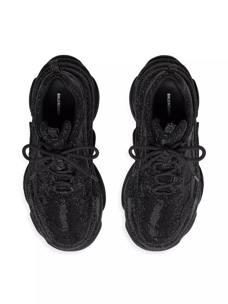 Balenciaga Men's Triple S Sneakers with Rhinestones 5