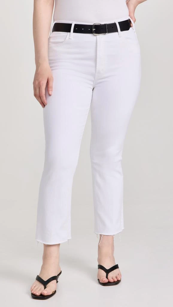 MOTHER Lil Hustler Ankle Fray Jeans 8