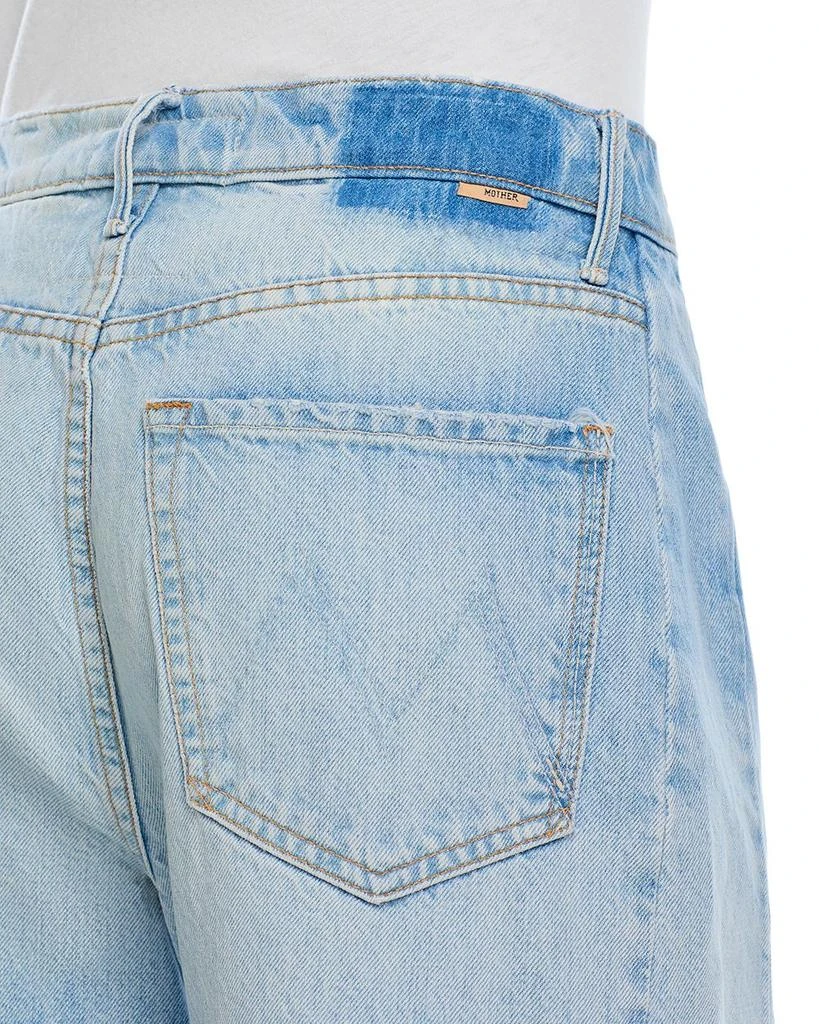 MOTHER The Full Pipe Flood High Rise Barrel Jeans in Back Pedal 5