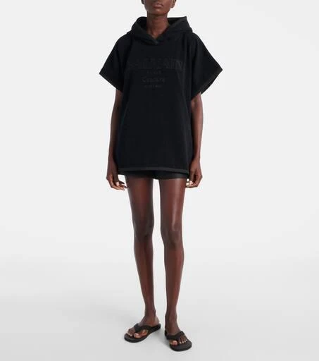 Balmain Balmain Couture cotton terry beach cover-up 2