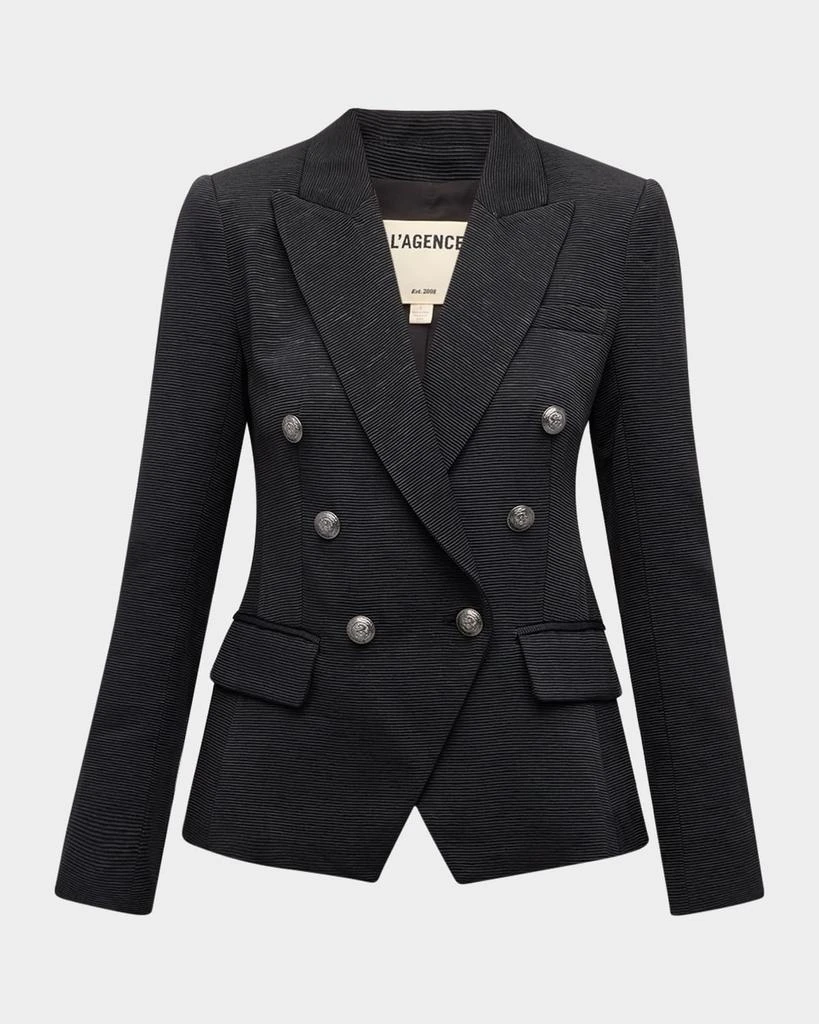 L'Agence Kenzie Double-Breasted Blazer 1