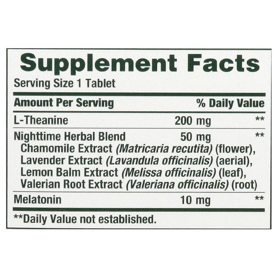 Nature's Bounty Sleep3 Tri-Layer 3
