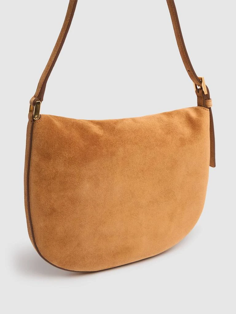 SAVETTE The Tondo Suede Leather Hobo Bag 4