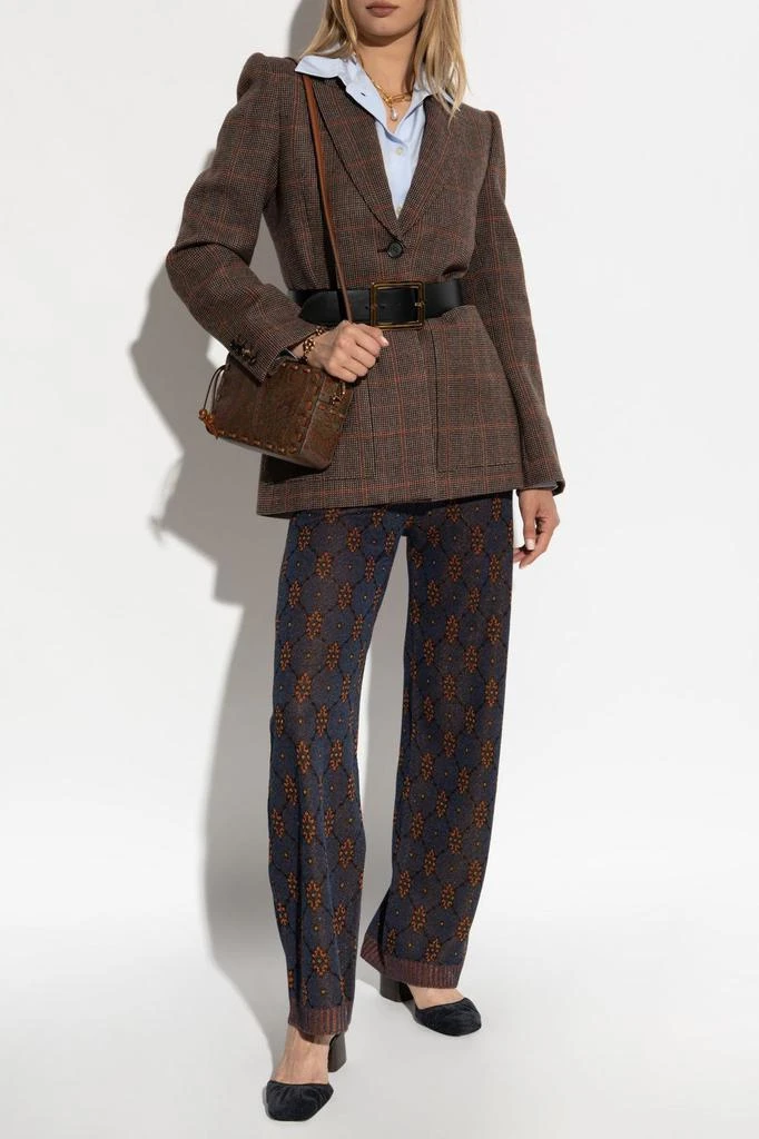 ETRO Etro Tie-Inspired Motif Jogging Trousers 4