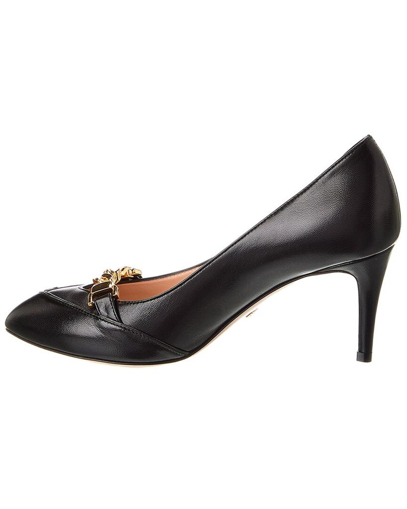 GUCCI ブラック ポインテッドトゥ ハイヒール Gucci Black Peep-Toe Pumps - Size 40 ○ Labellov ○ Buy and