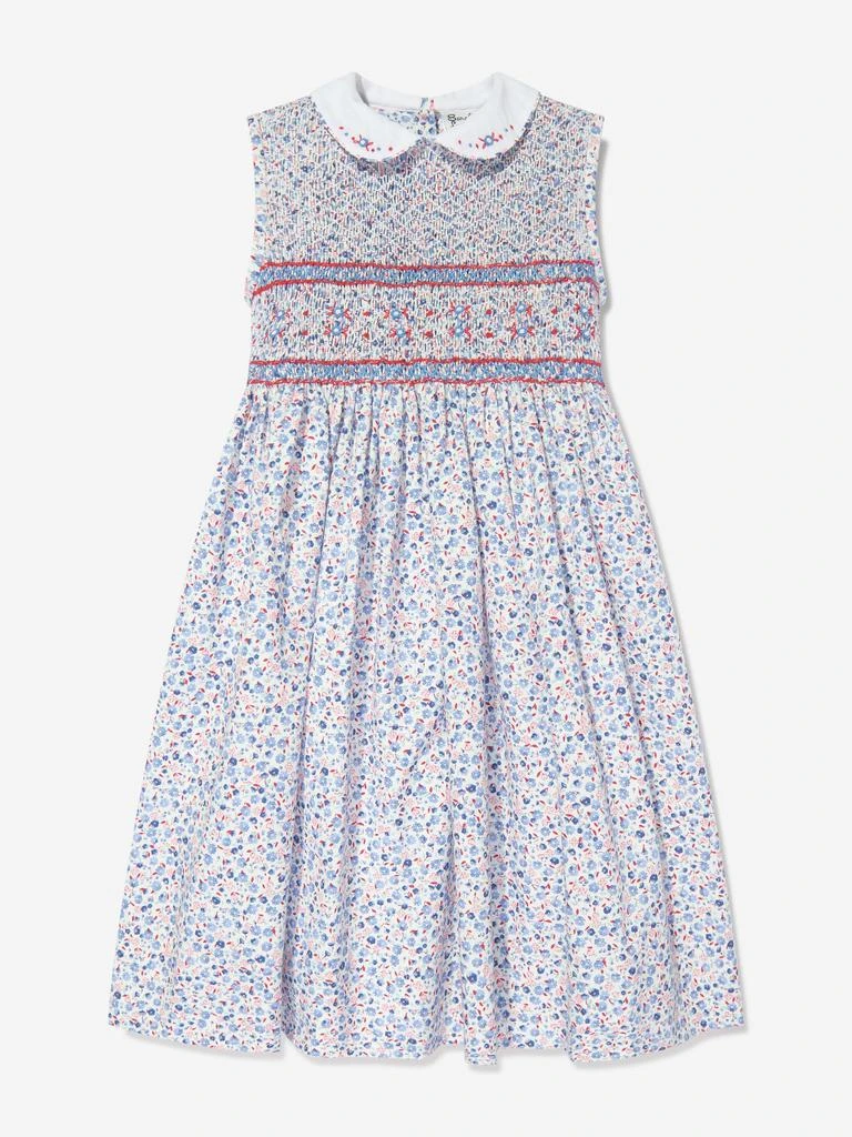 Sarah Louise Sarah Louise Girls Floral Sleeveless Dress in Multicolour 1