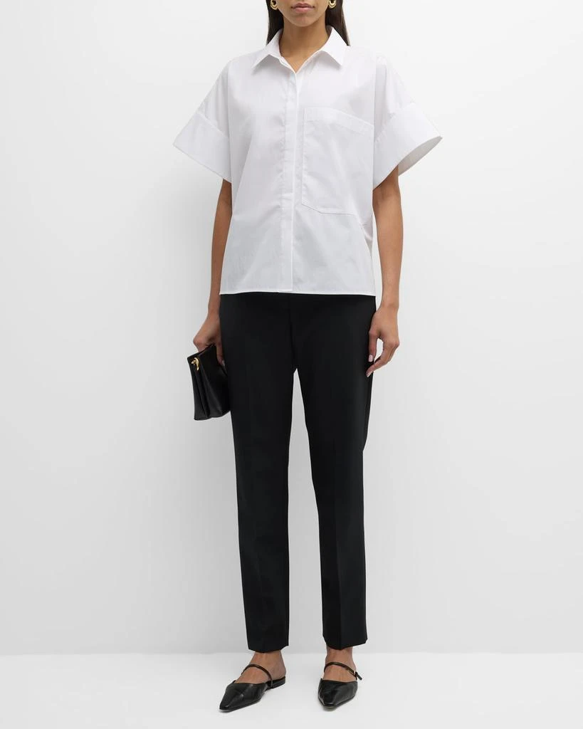 CO Boxy Short-Sleeve Collared Shirt 2