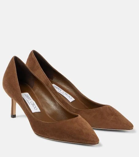 Jimmy Choo Romy 60 suede pumps 1