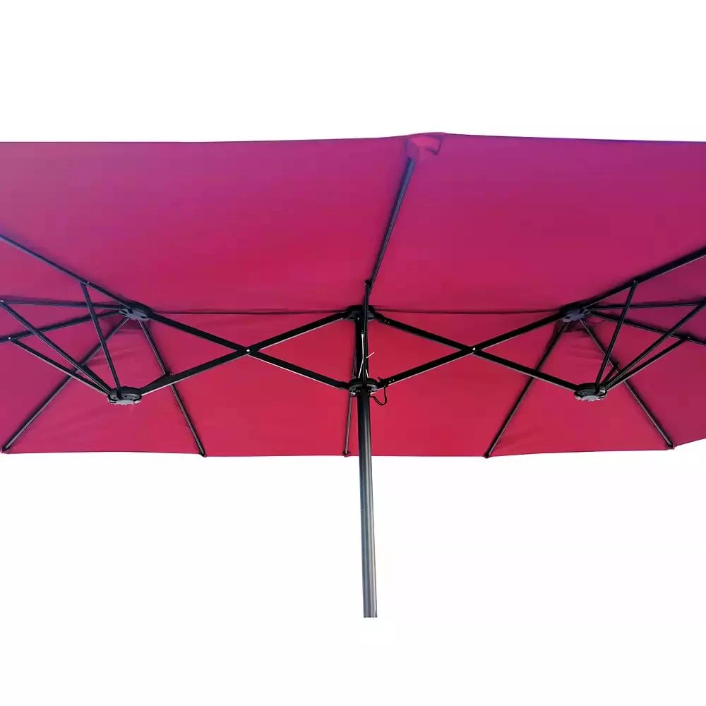 Streamdale Furniture Streamdale 15
 X 9
 Double-Sided Patio Umbrella Outdoor 6