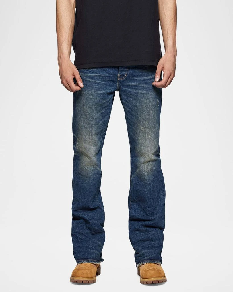 PURPLE Men's Kintsugi Bootcut Jeans 1