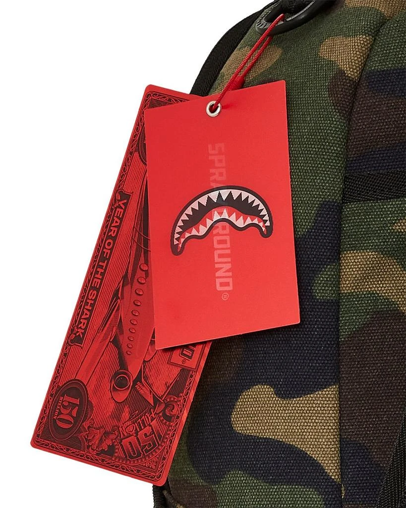 SprayGround Shark Central Camo DLXS Backpack 9