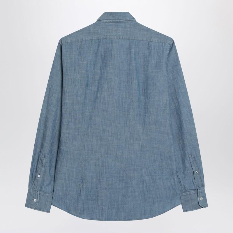 XACUS Xacus Light Denim Tailor Fit Shirt