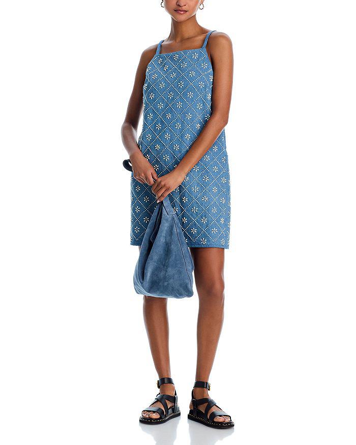 Rag & Bone Gentry Embellished Denim Dress