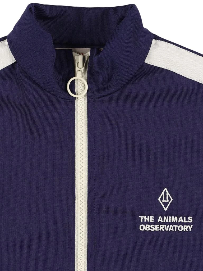 The Animals Observatory Cotton Blend Zip Sweatshirt 1