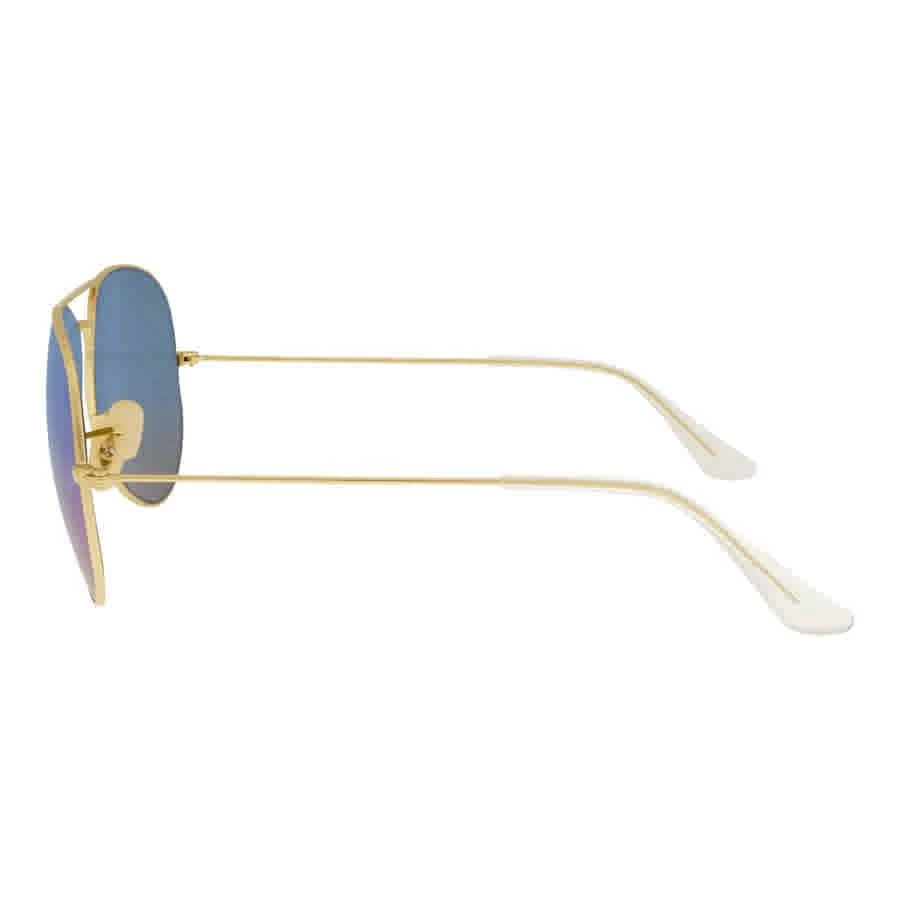 Ray-Ban Aviator Flash Lenses Blue Unisex Sunglasses RB3025 112/17 62 3