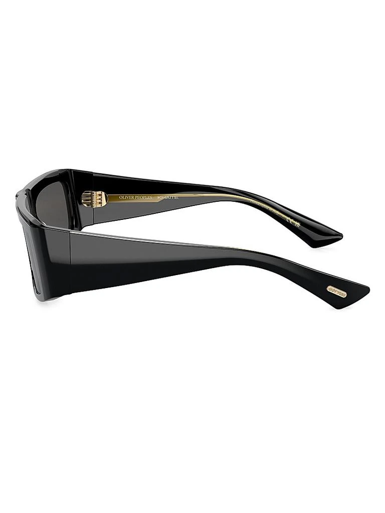 Khaite 56MM Rectangular Sunglasses 3