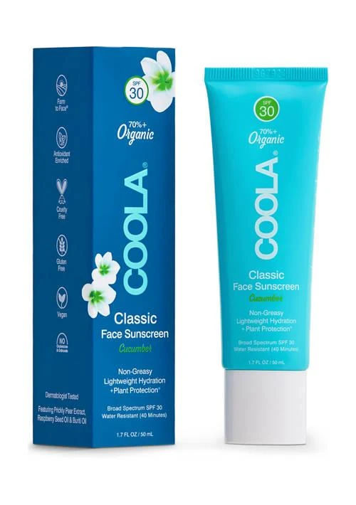 Coola Classic Face Lotion Spf30 Cucumber 1